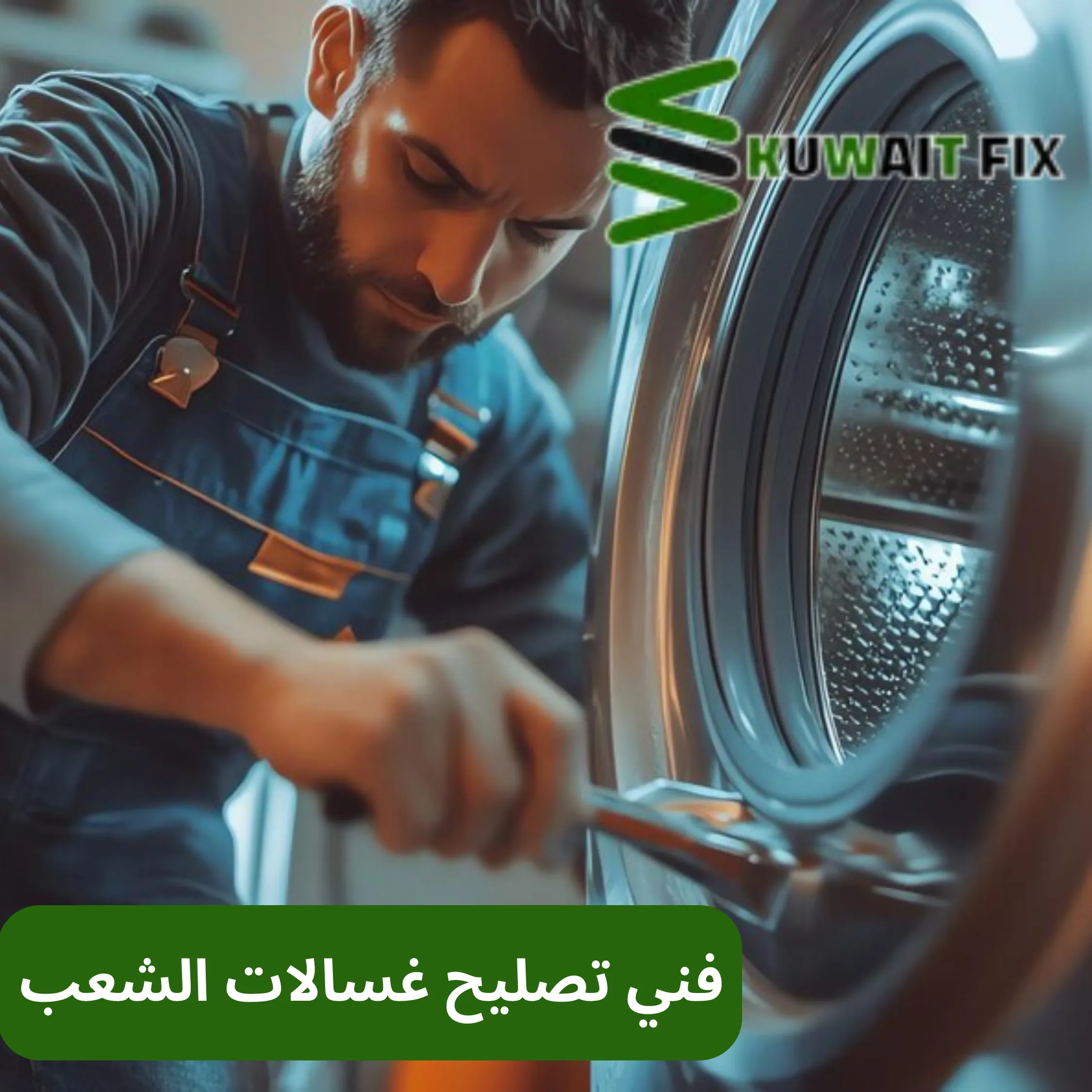 فني تصليح غسالات الشعب