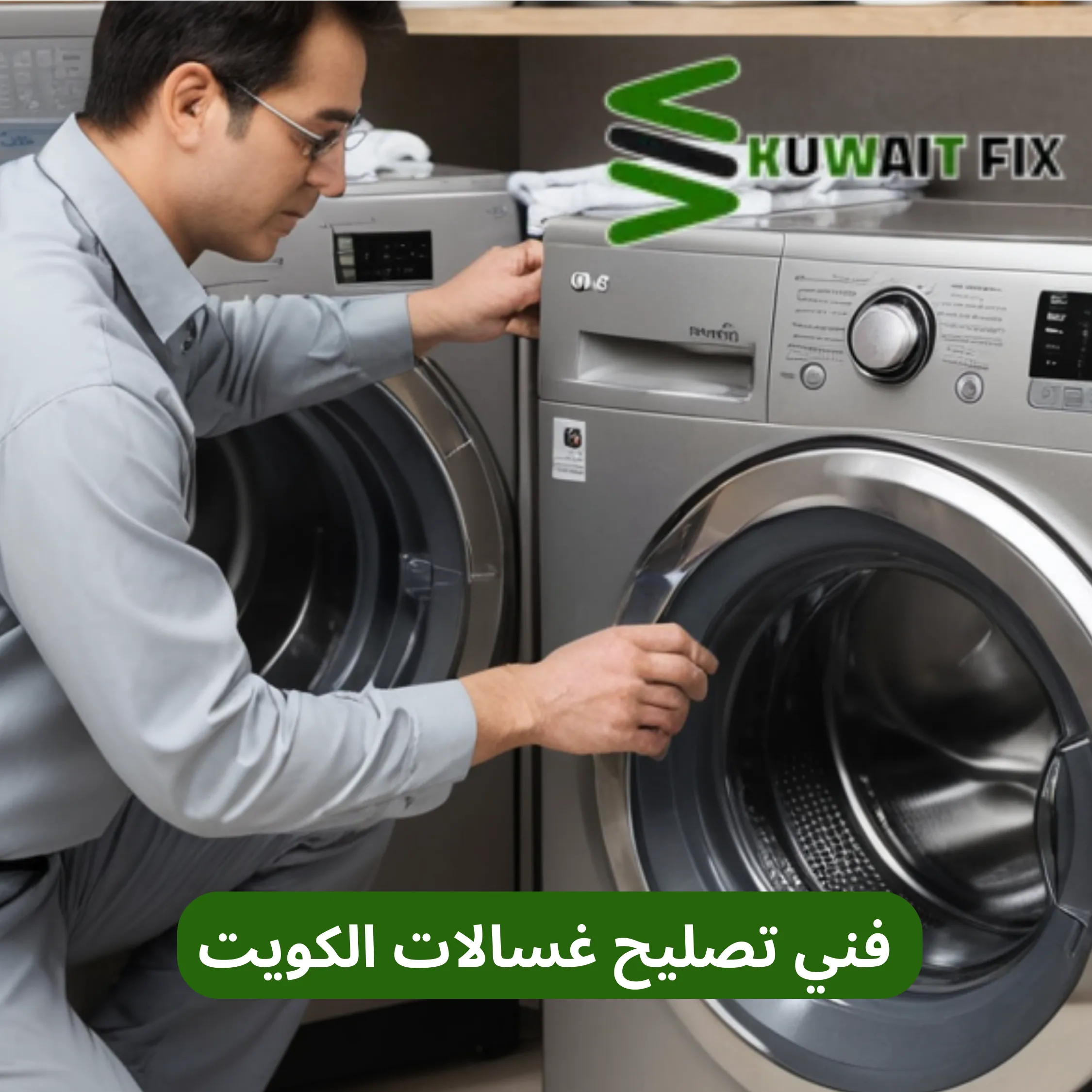 فني تصليح غسالات الكويت خدمات احترافية وسريعة