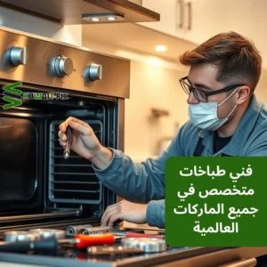 فني طباخات متخصص في جميع الماركات العالمية