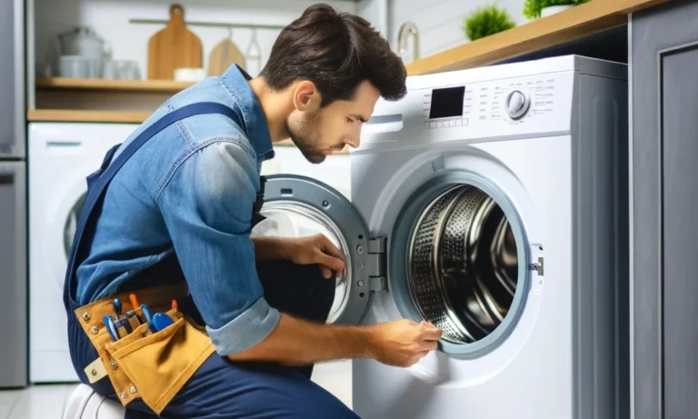 washing machine repair technician