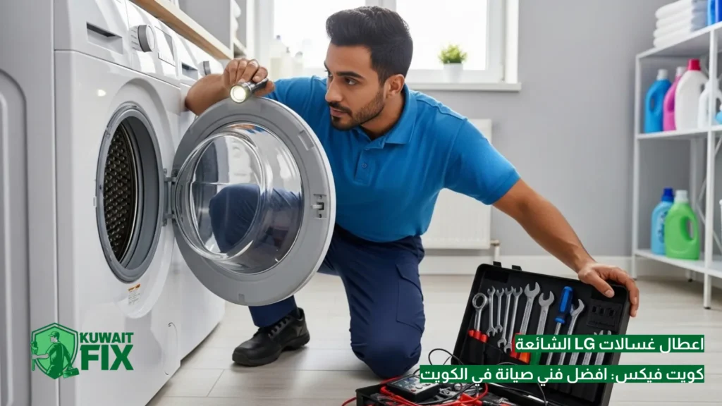 اعطال غسالات LG