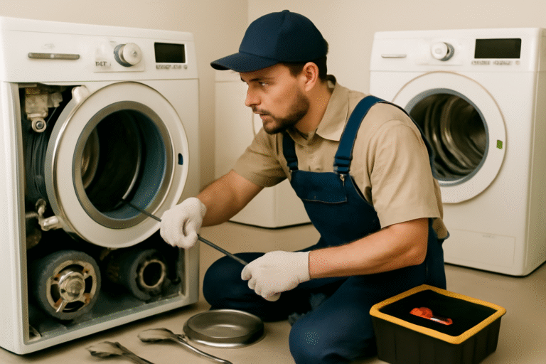 فني تصليح غسالات نشافات ثلاجات فريزرات برادات طباخات