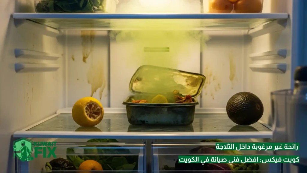 رائحة غير مرغوبة داخل الثلاجة